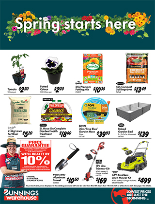 Bunnings catalogue or promo