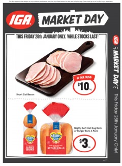 IGA NSW Market Day &#8211; 1 day sale only