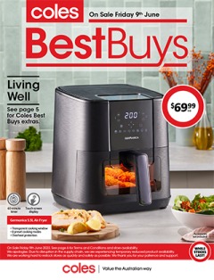 Coles Best Buys - Living Well, catalog, catalogue Offer valid Fri 9 Jun 2023 - Thu 15 Jun 2023 ,catalogue starting wed  