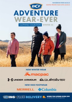 Adventure Wear-Ever, catalog, catalogue Offer valid Thu 27 Apr 2023 - Thu 4 May 2023 ,catalogue starting wed  