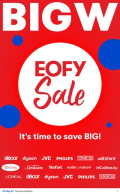 EOFY Sale, catalog, catalogue Offer valid Thu 25 May 2023 - Wed 7 Jun 2023 ,catalogue starting wed  