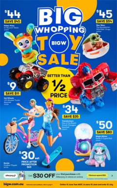 Big Whopping Toy Sale, catalog, catalogue Offer valid Tue 13 Jun 2023 - Wed 12 Jul 2023 ,catalogue starting wed  
