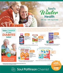 Soul's Winter Health, catalog, catalogue Offer valid Thu 20 Jul 2023 - Sun 13 Aug 2023 ,catalogue starting wed  