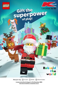 LEGO&#174; Sets for All Ages, catalog, catalogue Offer valid Thu 17 Aug 2023 - Wed 13 Dec 2023 ,catalogue starting wed  
