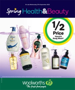 Spring Health & Beauty NSW, catalog, catalogue Offer valid Wed 27 Sep 2023 - Tue 3 Oct 2023 ,catalogue starting wed  