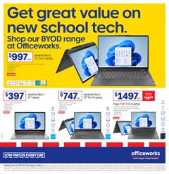 Get Great Value on New School Tech, catalog, catalogue Offer valid Fri 6 Oct 2023 - Mon 5 Feb 2024 ,catalogue starting wed  