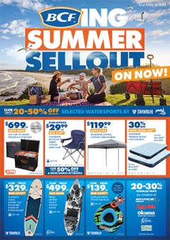 BCFing Summer Sellout, catalog, catalogue Offer valid Tue 2 Jan 2024 - Mon 15 Jan 2024 ,catalogue starting wed  