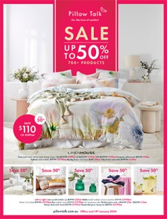 Pillow talk 2025 catalogue sale