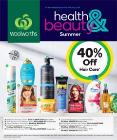 Summer Health & Beauty NSW, catalog, catalogue Offer valid Wed 17 Jan 2024 - Tue 23 Jan 2024 ,catalogue starting wed  