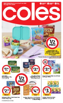 Coles Catalogue NSW METRO, catalog, catalogue Offer valid Wed 24 Jan 2024 - Tue 30 Jan 2024 ,catalogue starting wed  