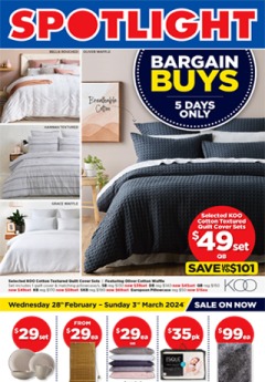 Bargain Buys, catalog, catalogue Offer valid Wed 28 Feb 2024 - Sun 3 Mar 2024 ,catalogue starting wed  