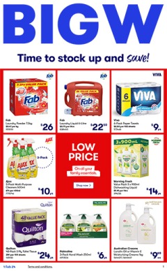 Time To Stock Up And Save!, catalog, catalogue Offer valid Thu 1 Feb 2024 - Wed 14 Feb 2024 ,catalogue starting wed  