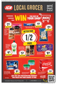 IGA, IGA NSW Large V1, Offer valid Wed 21 Feb 2024 - Tue 27 Feb 2024