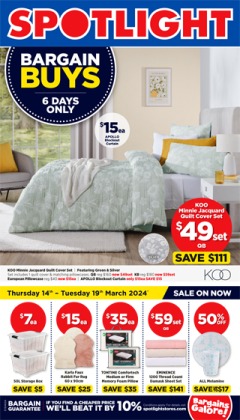 Bargain Buys, catalog, catalogue Offer valid Thu 14 Mar 2024 - Tue 19 Mar 2024 ,catalogue starting wed  