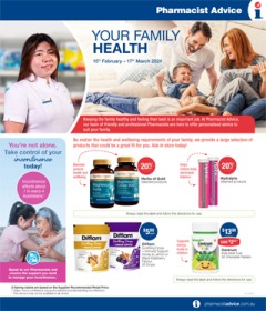 Your Family Health, catalog, catalogue Offer valid Thu 15 Feb 2024 - Sun 17 Mar 2024 ,catalogue starting wed  