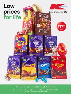 Low Prices for Life - Easter Catalogue, catalog, catalogue Offer valid Thu 7 Mar 2024 - Sat 30 Mar 2024 ,catalogue starting wed  