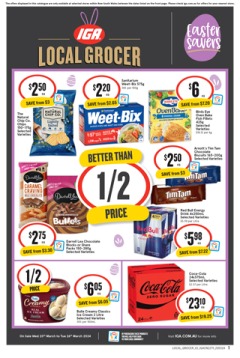 IGA NSW Local Grocer V2, catalog, catalogue Offer valid Wed 20 Mar 2024 - Tue 26 Mar 2024 ,catalogue starting wed  