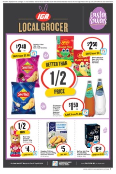 IGA NSW Local Grocer V2, catalog, catalogue Offer valid Wed 27 Mar 2024 - Tue 2 Apr 2024 ,catalogue starting wed  