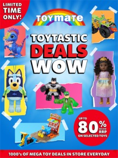 Toytastic Deals Wow, catalog, catalogue Offer valid Wed 20 Mar 2024 - Tue 16 Apr 2024 ,catalogue starting wed  