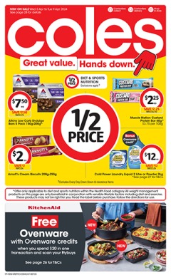Coles Catalogue NSW METRO, catalog, catalogue Offer valid Wed 3 Apr 2024 - Tue 9 Apr 2024 ,catalogue starting wed  