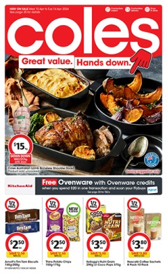 Coles Catalogue NSW METRO, catalog, catalogue Offer valid Wed 10 Apr 2024 - Tue 16 Apr 2024 ,catalogue starting wed  
