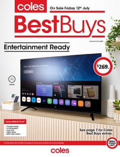 Coles Best Buys - Entertainment Ready, catalog, catalogue Offer valid Fri 12 Jul 2024 - Thu 18 Jul 2024 ,catalogue starting wed  