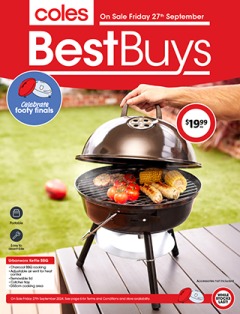 Coles Best Buys - BBQ, catalog, catalogue Offer valid Fri 27 Sep 2024 - Thu 3 Oct 2024 ,catalogue starting wed  