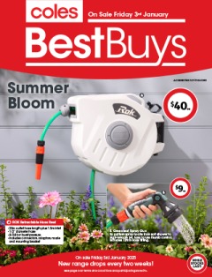 Coles Best Buys - Summer Bloom, catalog, catalogue Offer valid Fri 3 Jan 2025 - Thu 16 Jan 2025 ,catalogue starting wed  