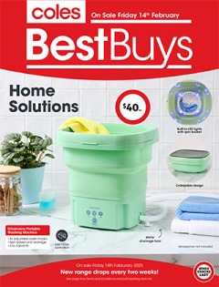 Coles Best Buys - Home Solutions - Coles catalogue for Offer valid Fri 14 Feb 2025 - Thu 27 Feb 2025