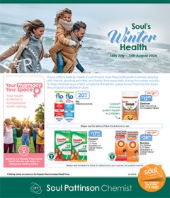 Soul's Winter Health, catalog, catalogue Offer valid Thu 18 Jul 2024 - Sun 18 Aug 2024 ,catalogue starting wed  
