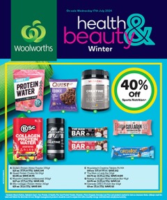 Winter Health & Beauty Catalogue NSW, catalog, catalogue Offer valid Wed 17 Jul 2024 - Tue 23 Jul 2024 ,catalogue starting wed  