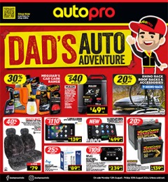 Dad's Auto Adventure, catalog, catalogue Offer valid Mon 12 Aug 2024 - Fri 30 Aug 2024 ,catalogue starting wed  