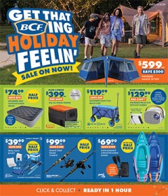 Get That BCFing Holiday Feelin' , catalog, catalogue Offer valid Tue 10 Sep 2024 - Sun 13 Oct 2024 ,catalogue starting wed  