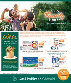 Soul's Family Health  , catalog, catalogue Offer valid Thu 3 Oct 2024 - Sun 27 Oct 2024 ,catalogue starting wed  