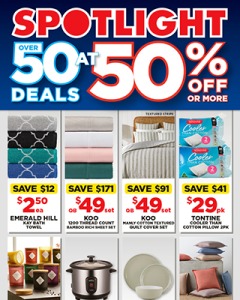 Over 50 Deals At 50% Off Or More, catalog, catalogue Offer valid Wed 9 Oct 2024 - Tue 15 Oct 2024 ,catalogue starting wed  