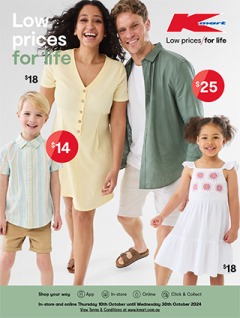 Low Prices for Life - October Apparel Catalogue