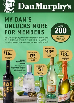 My Dan's Unlocks More for Members, catalog, catalogue Offer valid Thu 10 Oct 2024 - Wed 23 Oct 2024 ,catalogue starting wed  