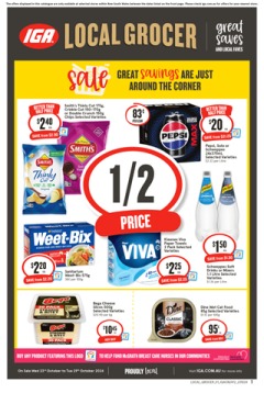 IGA NSW Local Grocer V1, catalog, catalogue Offer valid Wed 23 Oct 2024 - Tue 29 Oct 2024 ,catalogue starting wed  