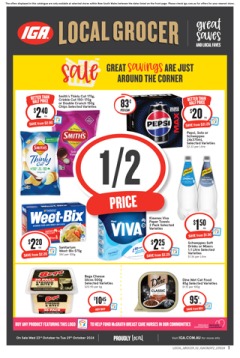 IGA NSW Local Grocer V2, catalog, catalogue Offer valid Wed 23 Oct 2024 - Tue 29 Oct 2024 ,catalogue starting wed  