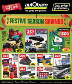 Festive Season Savings