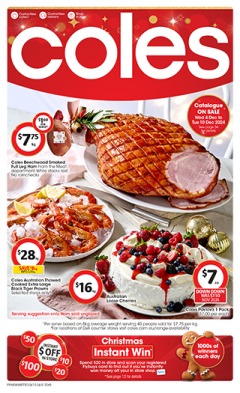 Coles Catalogue NSW METRO, catalog, catalogue Offer valid Wed 4 Dec 2024 - Tue 10 Dec 2024 ,catalogue starting wed  