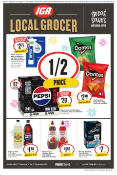 IGA NSW Local Grocer V1, catalog, catalogue Offer valid Wed 25 Dec 2024 - Tue 31 Dec 2024 ,catalogue starting wed  