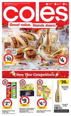 Coles Catalogue NSW METRO, catalog, catalogue Offer valid Wed 25 Dec 2024 - Tue 31 Dec 2024 ,catalogue starting wed  