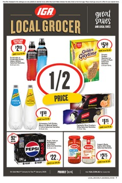 IGA NSW Local Grocer V1, catalog, catalogue Offer valid Wed 1 Jan 2025 - Tue 7 Jan 2025 ,catalogue starting wed  