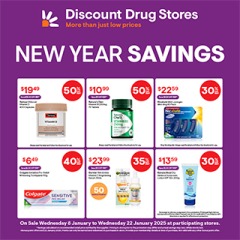 New Year Savings