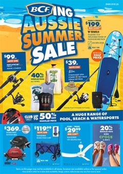 BCFing Aussie Summer Sale