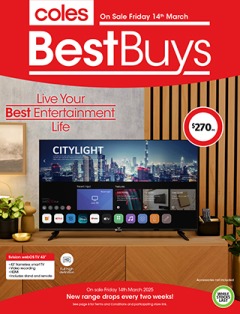 Coles Best Buys - Home Entertainment