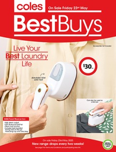 Coles Best Buys - Live Your Best Laundry Life