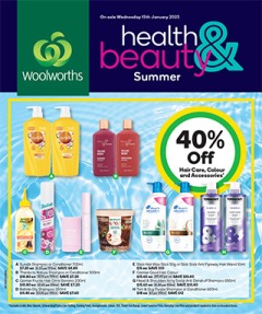 Summer Health & Beauty Catalogue NSW