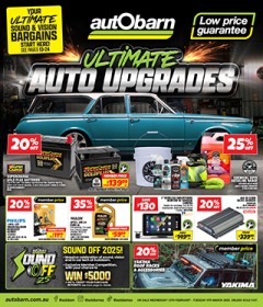 Ultimate Auto Upgrades - Autobarn catalogue for Offer valid Wed 12 Feb 2025 - Tue 4 Mar 2025